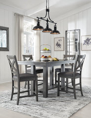 Myshanna Dining Table and 4 Chairs - PKG011220 - furniture place usa