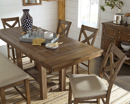 Moriville Counter Height Dining Extension Table - furniture place usa