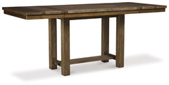 Moriville Counter Height Dining Table and 6 Barstools - furniture place usa