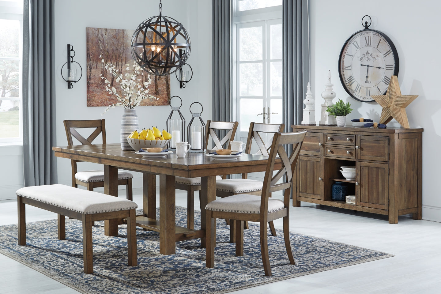 Moriville Dining Extension Table - furniture place usa