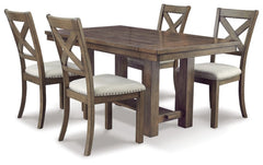 Moriville Dining Table and 4 Chairs - furniture place usa