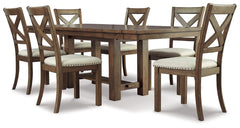 Moriville Dining Table and 6 Chairs - furniture place usa