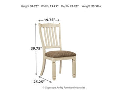 Bolanburg 2-Piece Dining Room Chair - PKG000177 - furniture place usa