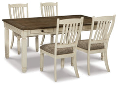 Bolanburg Dining Table and 4 Chairs - PKG002119 - furniture place usa