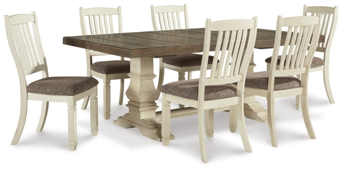 Bolanburg Dining Table and 6 Chairs - PKG013287 - furniture place usa