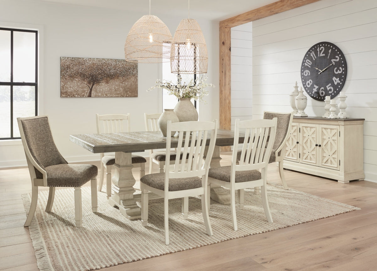 Bolanburg Dining Table and 6 Chairs - PKG013288 - furniture place usa