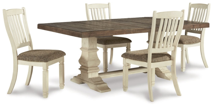 Bolanburg Dining Table and 4 Chairs - PKG013984 - furniture place usa
