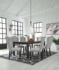 Jeanette Dining Table and 6 Chairs - furniture place usa