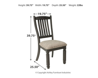 Tyler Creek Dining Table and 6 Chairs - PKG002214 - furniture place usa