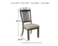 Tyler Creek 2-Piece Dining Room Chair - PKG000210 - furniture place usa