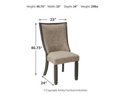 Tyler Creek 2-Piece Dining Room Chair - PKG000211 - furniture place usa