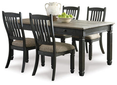 Tyler Creek Dining Table and 4 Chairs - PKG000398 - furniture place usa