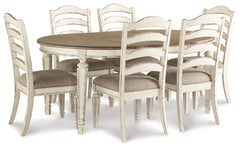 Realyn Dining Table and 6 Chairs - PKG002222 - furniture place usa