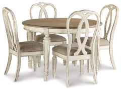 Realyn Dining Table and 4 Chairs - PKG002223 - furniture place usa
