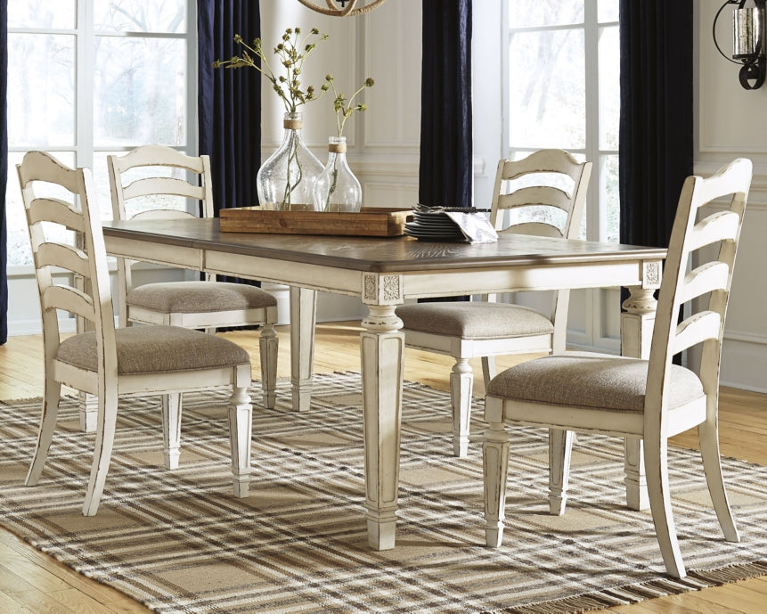 Realyn Dining Table and 8 Chairs - PKG002227 - furniture place usa