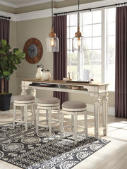 Realyn Counter Height Dining Table and 3 Barstools - furniture place usa