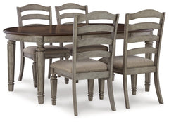 Lodenbay Dining Table and 4 Chairs - furniture place usa