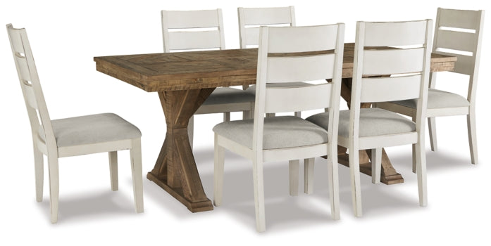 Grindleburg Dining Table and 6 Chairs - PKG000625 - furniture place usa