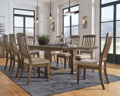 Markenburg Dining Table and 8 Chairs - PKG014202 - furniture place usa