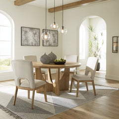 Dakmore Dining Table and 4 Chairs - furniture place usa