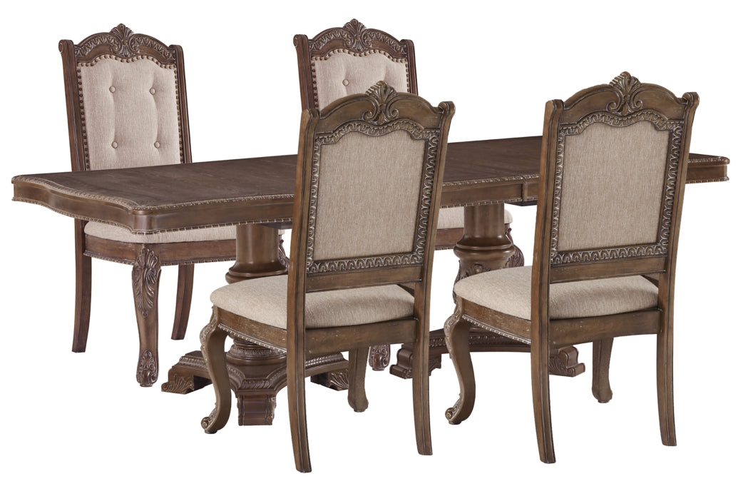 Charmond Dining Table and 4 Chairs - furniture place usa