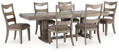 Lexorne Dining Table and 6 Chairs - furniture place usa