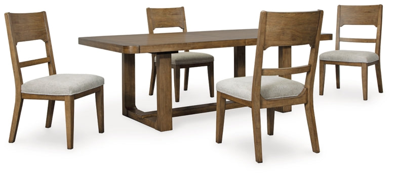 Cabalynn Dining Table and 4 Chairs - furniture place usa