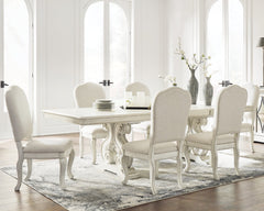 Arlendyne Dining Table and 6 Chairs - furniture place usa