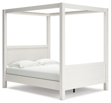 Aprilyn Queen Canopy Bed - furniture place usa