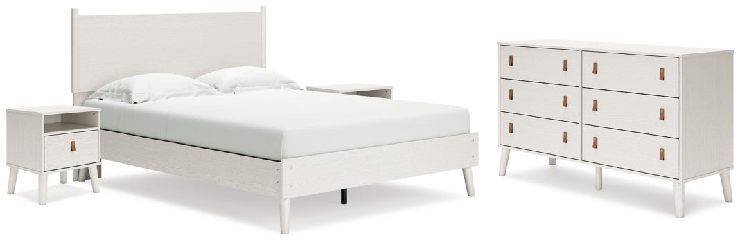 Aprilyn Queen Panel Bed with Dresser and 2 Nightstands - furniture place usa