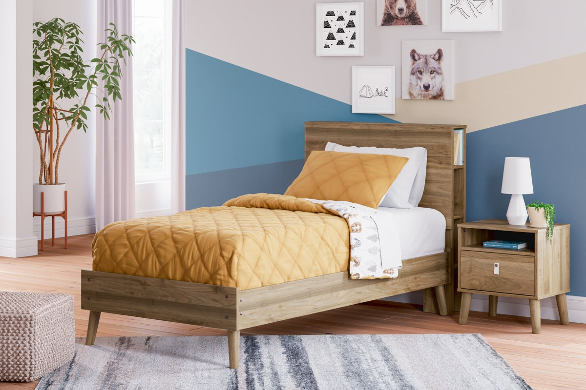 Aprilyn Twin Bookcase Bed - furniture place usa