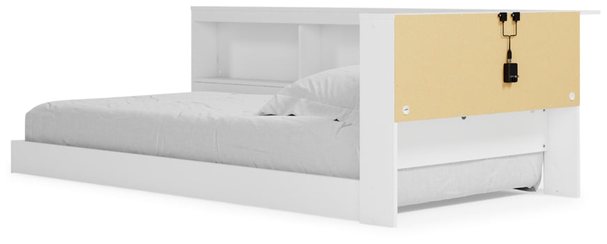 Piperton Twin Bookcase Storage Bed - furniture place usa
