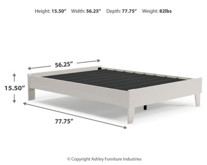 Vaibryn Full Platform Bed - furniture place usa