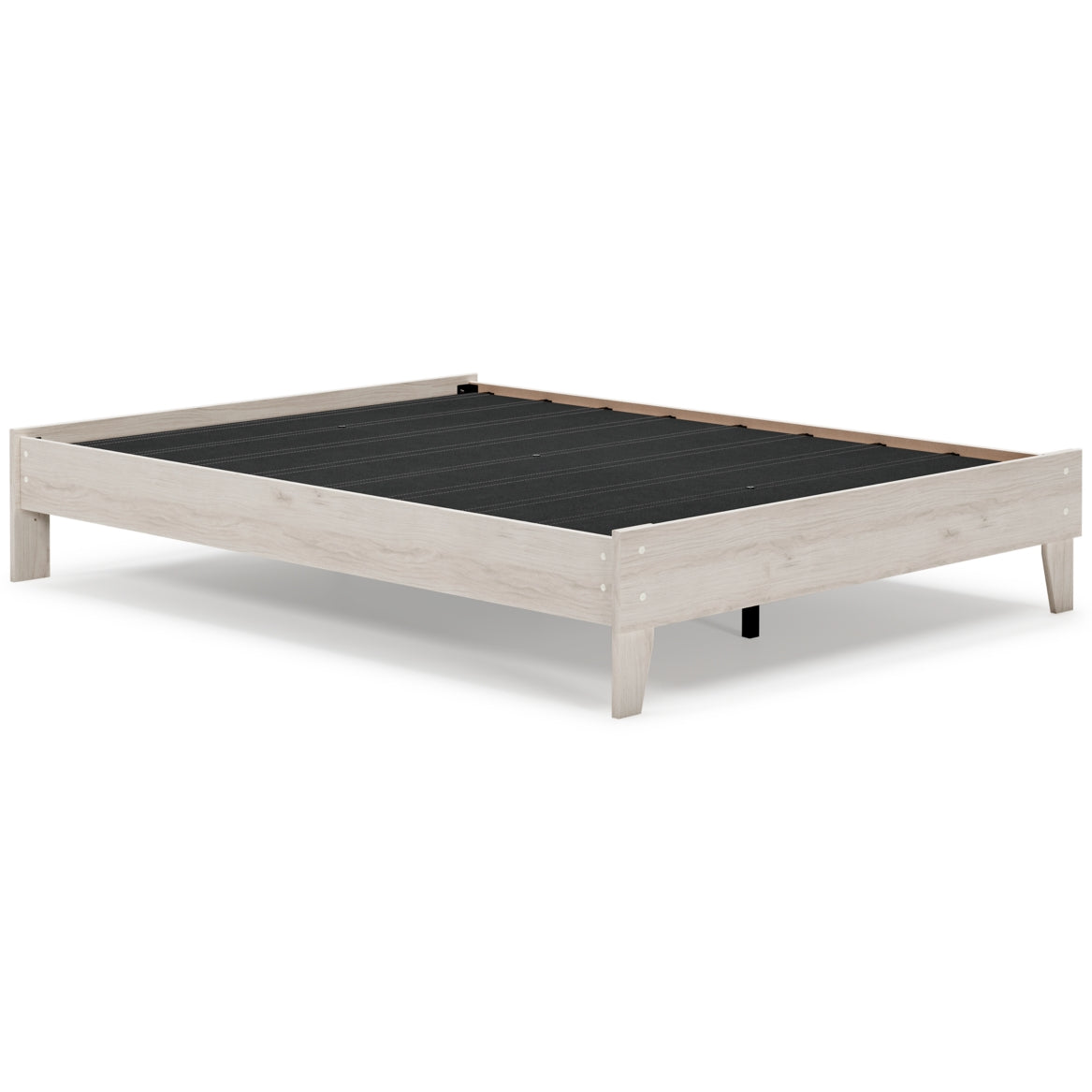 Socalle Queen Platform Bed with 2 Nightstands - furniture place usa