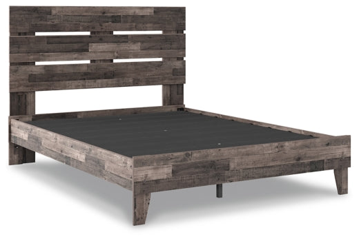 Neilsville Queen Platform Bed with Dresser - PKG009085 - furniture place usa