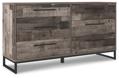 Neilsville Full Platform Bed with Dresser - PKG009101 - furniture place usa