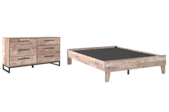 Neilsville Full Platform Bed with Dresser - PKG009204 - furniture place usa