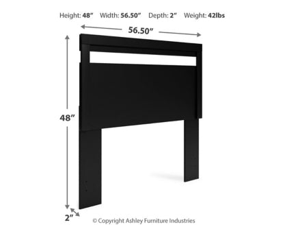 Finch Full Panel Headboard - furniture place usa