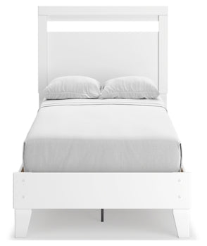 Flannia Twin Panel Bed - furniture place usa