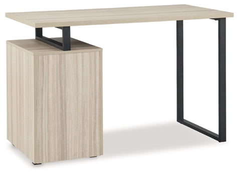Waylowe Home Office Desk and Storage - PKG010501 - furniture place usa