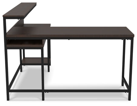Camiburg Home Office L-Desk with Storage - furniture place usa