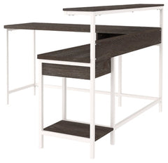 Dorrinson Home Office L-Desk with Storage - furniture place usa