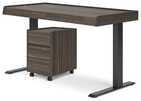 Zendex Home Office Desk and Storage - PKG014861 - furniture place usa