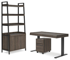 Zendex Home Office Desk and Storage - PKG014862 - furniture place usa