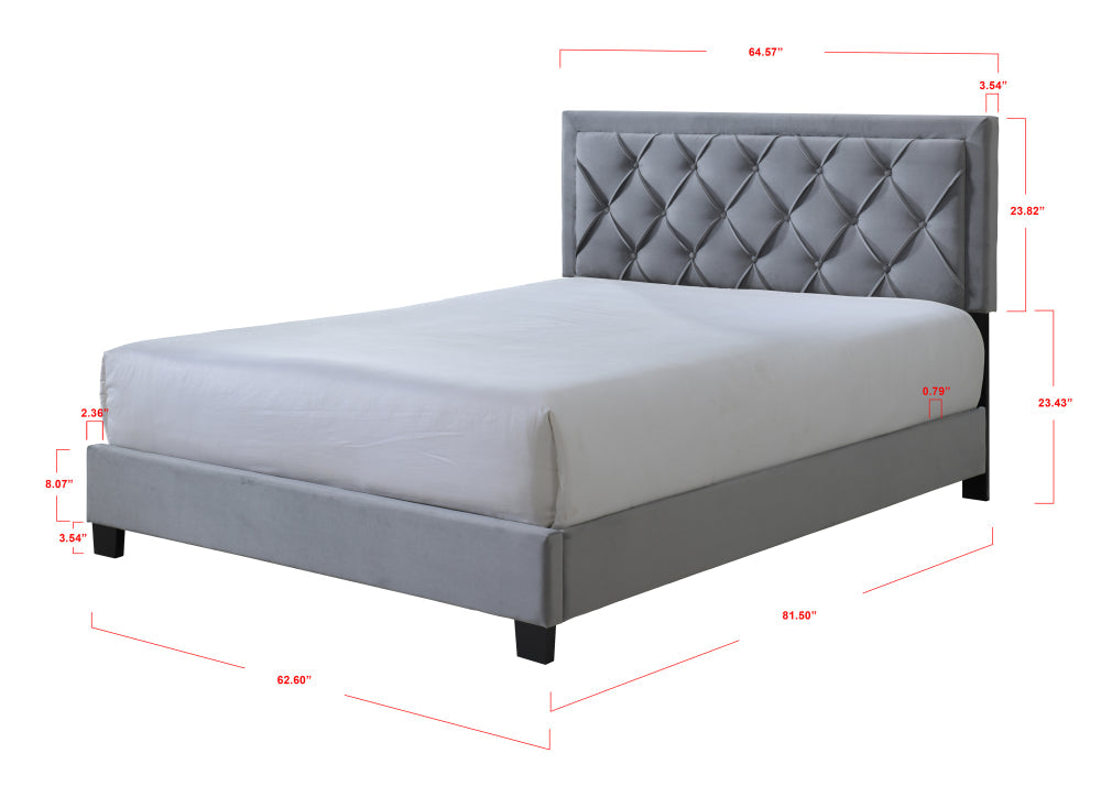 DANZY QUEEN HEADBOARD/FOOTBOARD, DANZY /QUEEN RAIL - furniture place usa