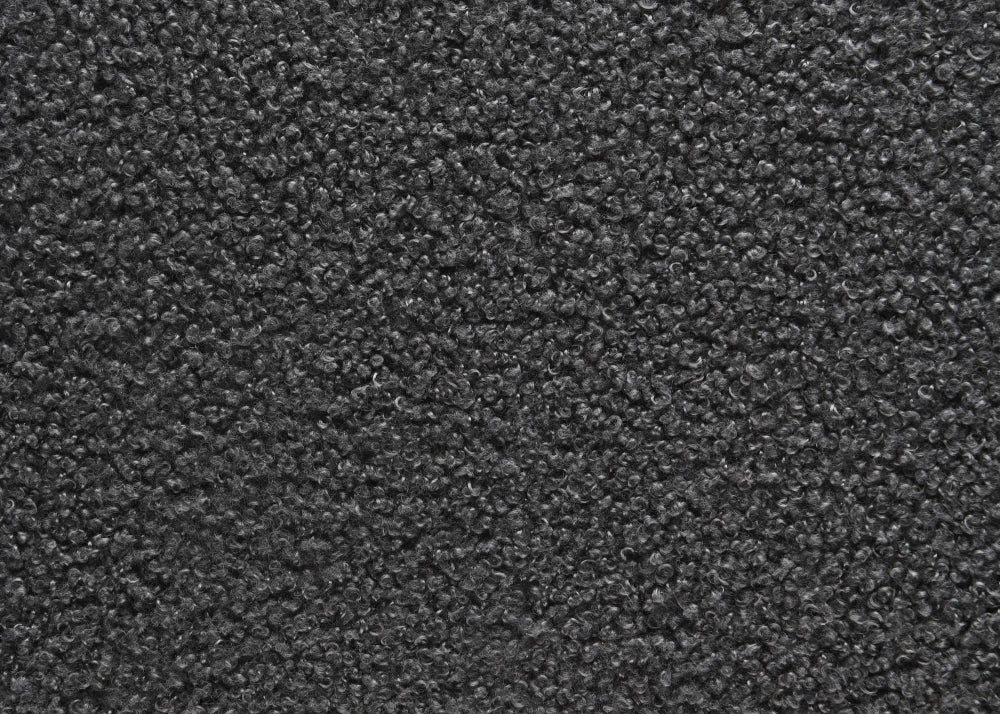 JENN QUEEN BOUCLE HB/FB - CHARCOAL, JENN /QUEEN BOUCLE RAIL CHARCOA - furniture place usa