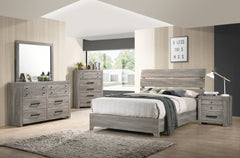 TUNDRA QUEEN PLATFORM BED, TUNDRA /QUEEN RAIL SLAT - furniture place usa