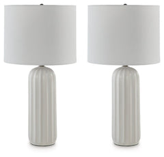 Clarkland Table Lamp (Set of 2) - furniture place usa