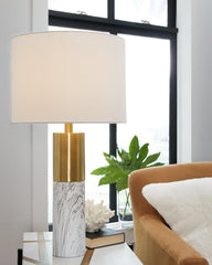 Samney Table Lamp (Set of 2) - furniture place usa