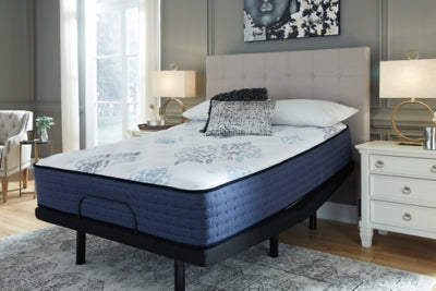 Bonita Springs Firm Queen Mattress with Head-Foot Model Better Queen Adjustable Base - furniture place usa